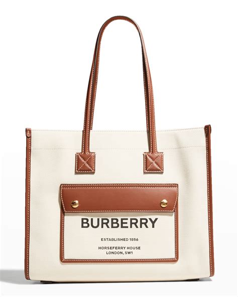 white burberry bag|Burberry outlet tote bags.